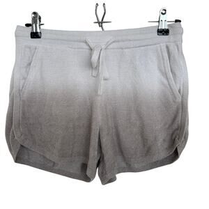 Barefoot Dreams CozyChic Ultra Lite Ombre Lounge Shorts Soft Knit Women XS EUC